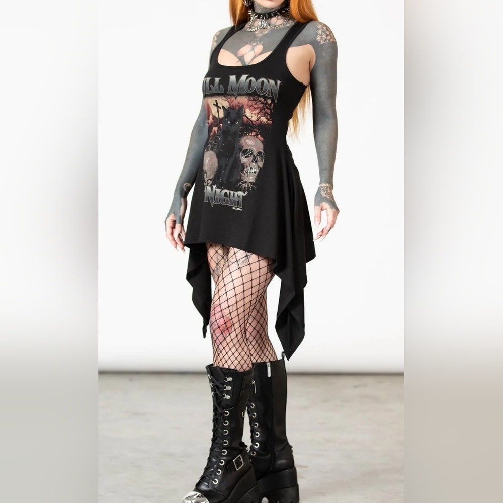 Killstar, Full Moon longline vest top